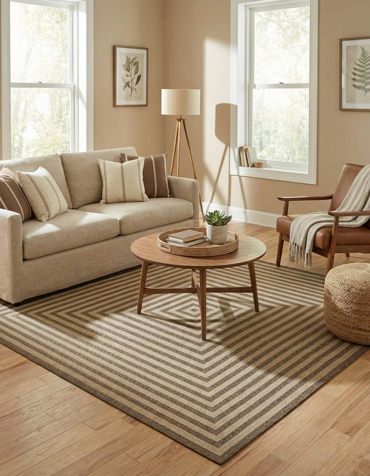 Detail image of 8' x 8' Dunes Square Rug