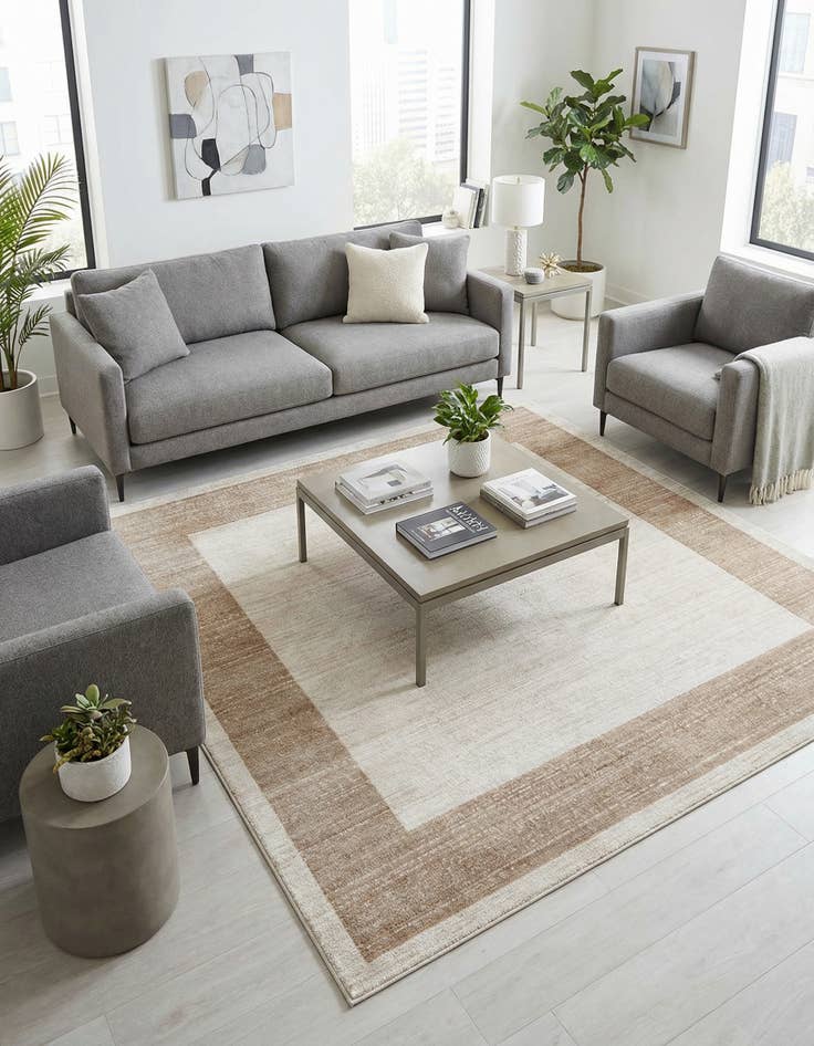 Detail image of 7' 10 x 7' 10 Uptown Yorkville Square Rug