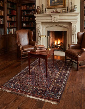 3' 8 x 5' 10 Mianeh Wool Rug