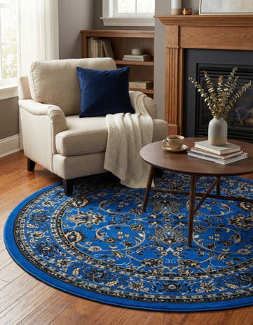 6' x 6' Yasmin Round Rug