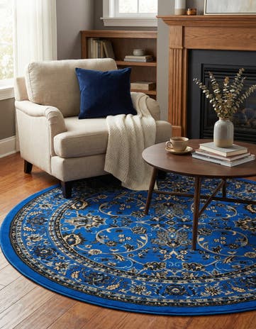 6' x 6' Yasmin Round Rug