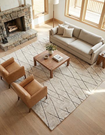 10' x 10' Atlas Moroccan Wool Square Rug
