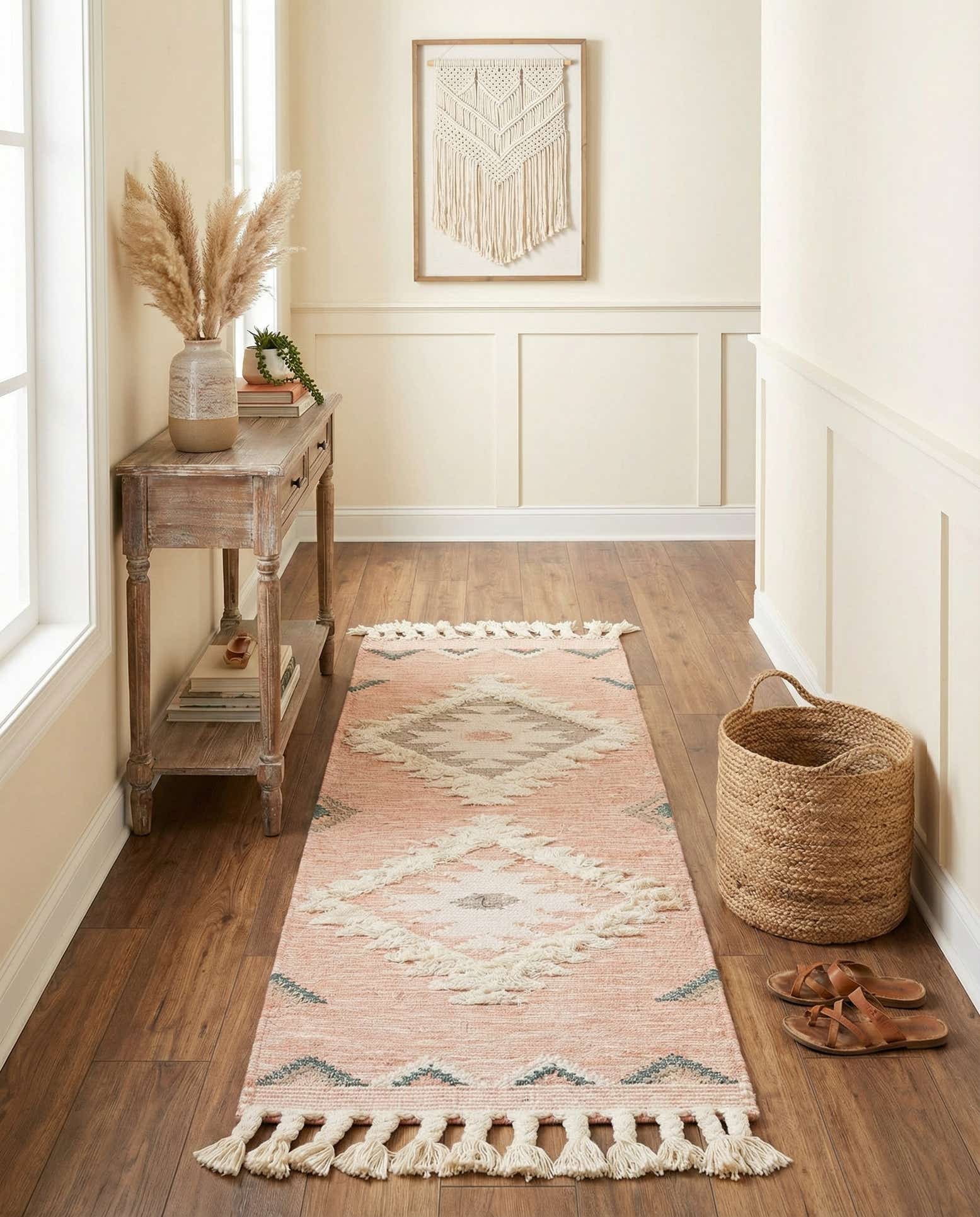 2' 2 x 6' 1 Hand Woven Arizona Wool Runner Rug