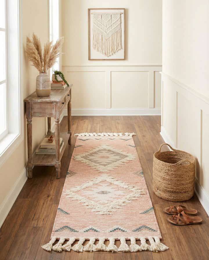 2' 2 x 6' 1 Hand Woven Arizona Wool Runner Rug
