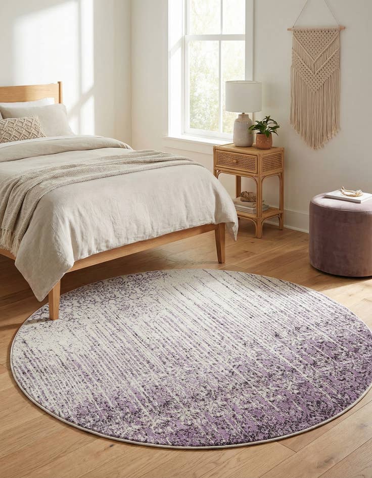 Detail image of 6' x 6' Angelica Round Rug