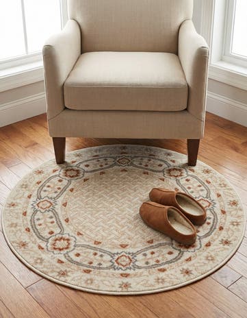 3' x 3' Charlotte Round Rug