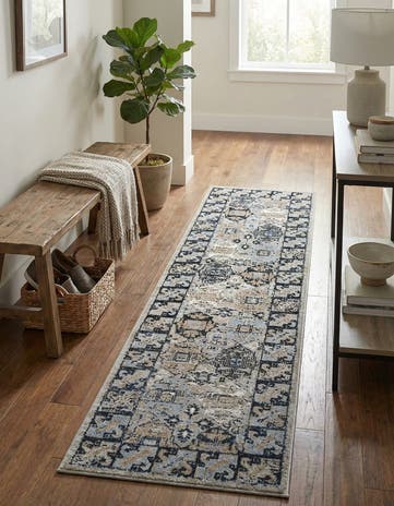 2' x 8' Kamala Washable Runner Rug
