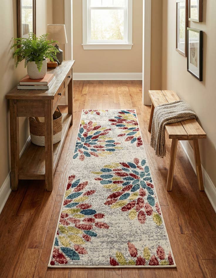 Detail image of 2' x 6' Charleston Runner Rug