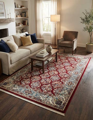5' 3 x 8' Nain Design Rug