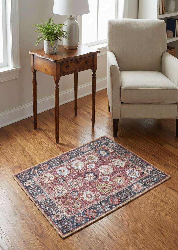 2' x 3' 1 Washable Timeless Rug