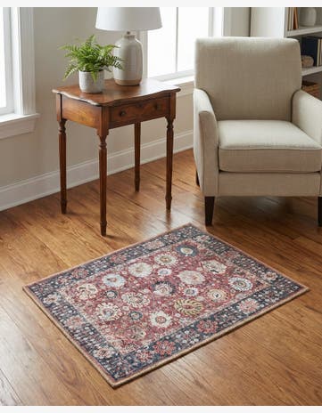 2' x 3' 1 Washable Timeless Rug