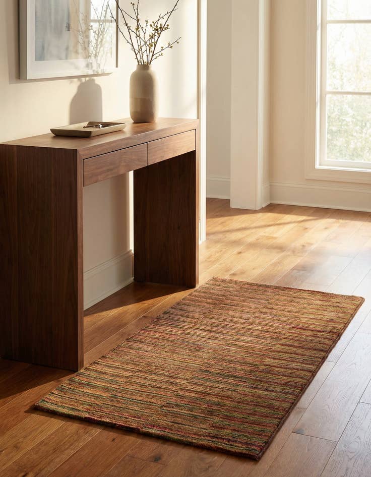 Detail image of 2' 5 x 4' 8 Hand Knotted Modern Ziegler Rug