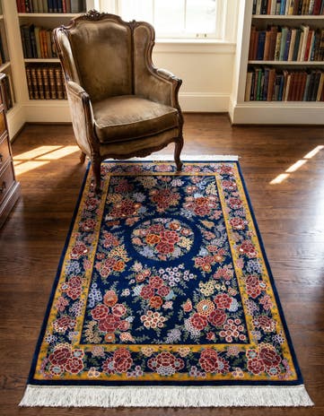3' 3 x 5' 1 Ghom Silk Rug