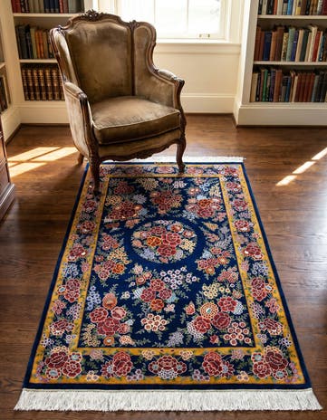 3' 3 x 5' 1 Ghom Silk Rug