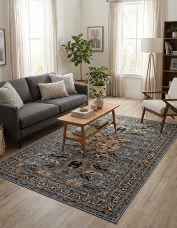 5' 3 x 8' Heris Rug