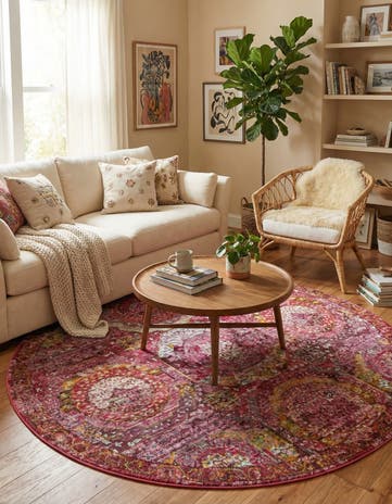 6' x 6' Santiago Round Rug