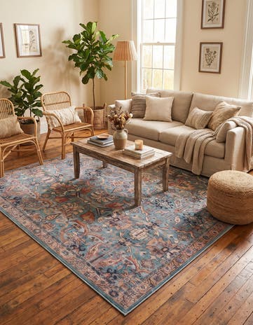185cm x 185cm Nostalgia Tapis Carré