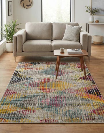 3' 3 x 5' 3 Washable Theia Rug