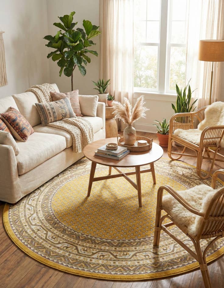 Detail image of 8' x 8' Tribeca Round Rug