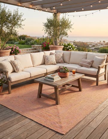 240cm x 305cm Hand Braided Eco Verse Washable Indoor / Outdoor Rug