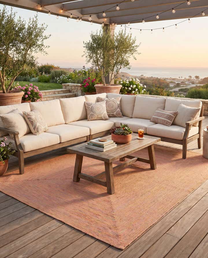 240cm x 305cm Hand Braided Eco Verse Washable Indoor / Outdoor Rug