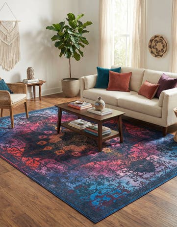 9' 2 x 12' Washable Francesca Rug