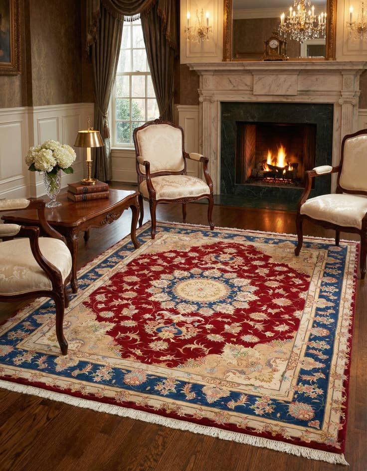 Detail image of 5' 2 x 6' 7 Tabriz Rug