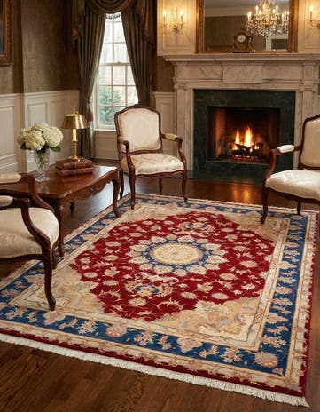 5' 2 x 6' 7 Tabriz Rug