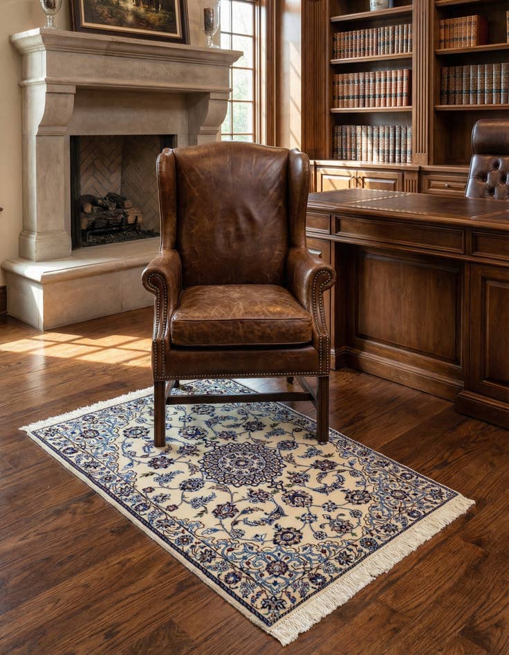 Detail image of 2' 4 x 3' 5 Nain Rug