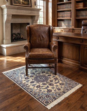 2' 4 x 3' 5 Nain Rug