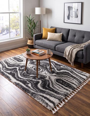 3' 3 x 5' 3 Lagom Shag Rug
