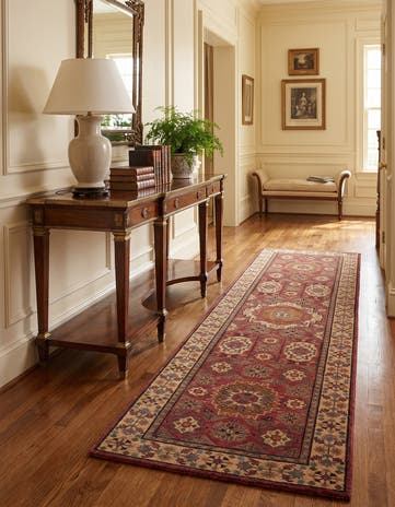 2' 7 x 10' Hand Knotted Mamluk Ziegler Runner Rug