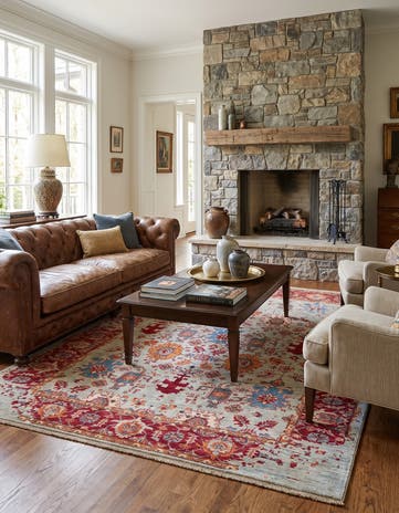 5' 11 x 8' 1 Hand Knotted Ariana Ziegler Rug