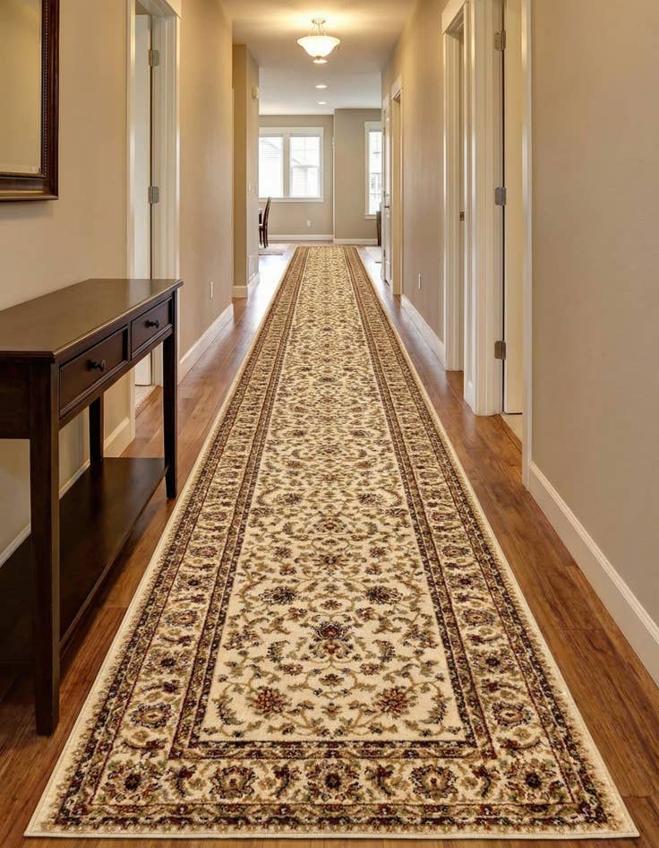 Detail image of 3' x 19' 8 Classic Agra Runner Rug