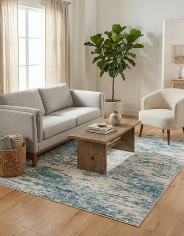 Blue Oasis Rug