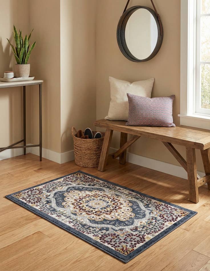 Detail image of 2' x 3' Kamala Washable Rug