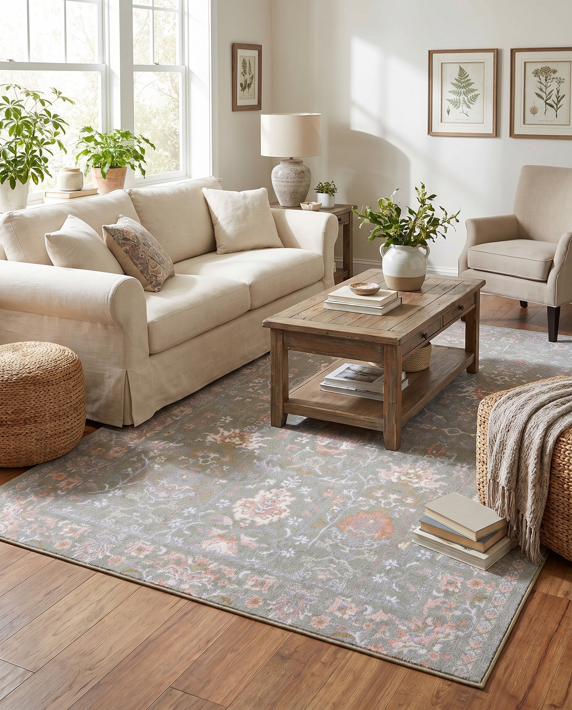 7' x 10' Kamala Washable Rug