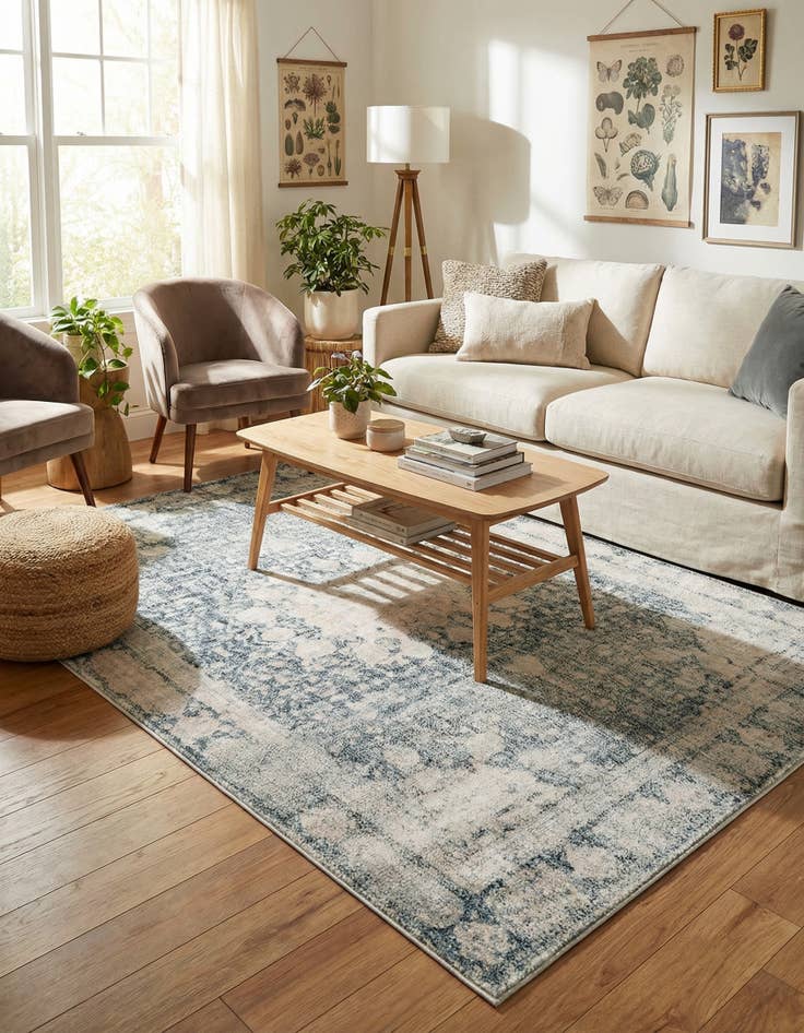 Detail image of 5' x 8' Oxfordshire Rug