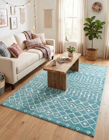 5' 3 x 8' Kasbah Trellis Rug