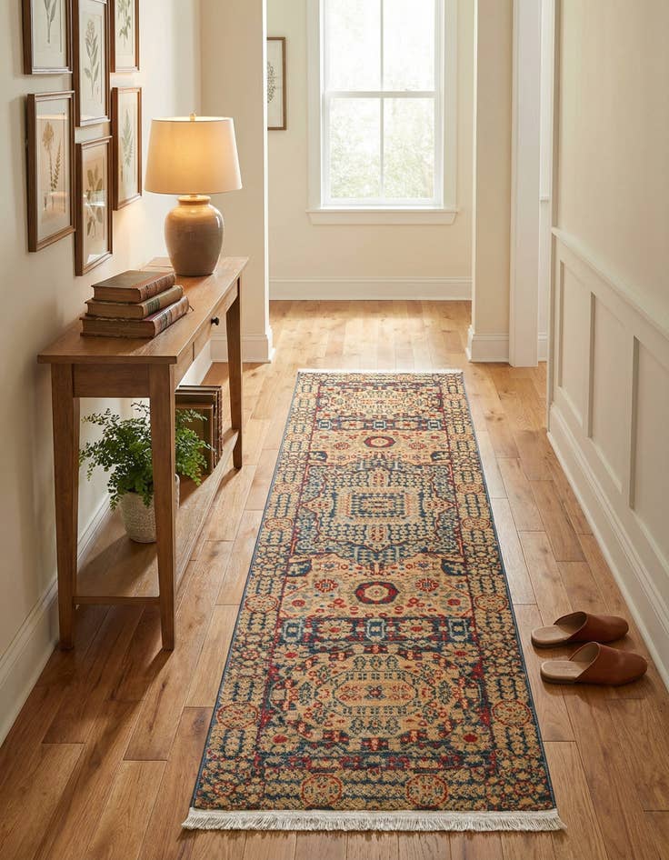 Detail image of 2' x 6' Amina Runner Rug