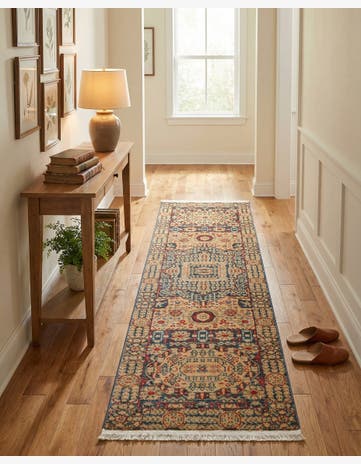 Blue Amina Runner Rug