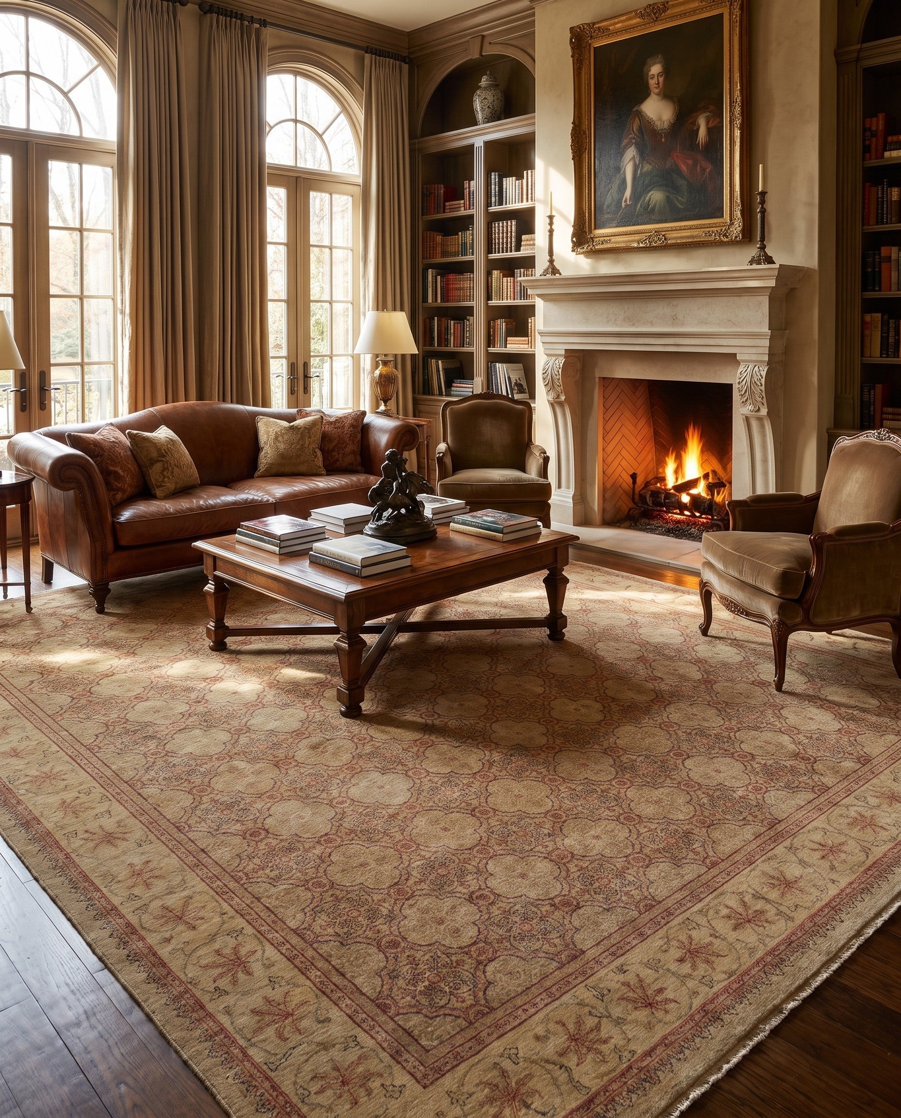 13' 2 x 16' 5 Hand Knotted Ariana Rug