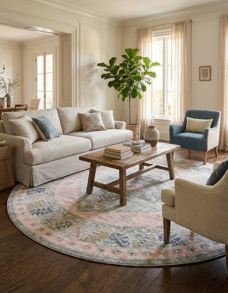 Detail image of 12' x 12' Whitney Round Rug