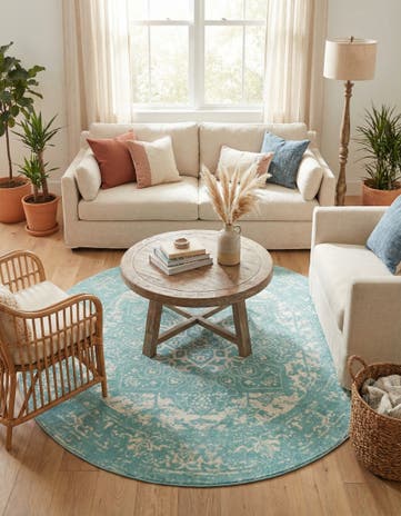 7' 10 x 7' 10 Arlington Round Rug