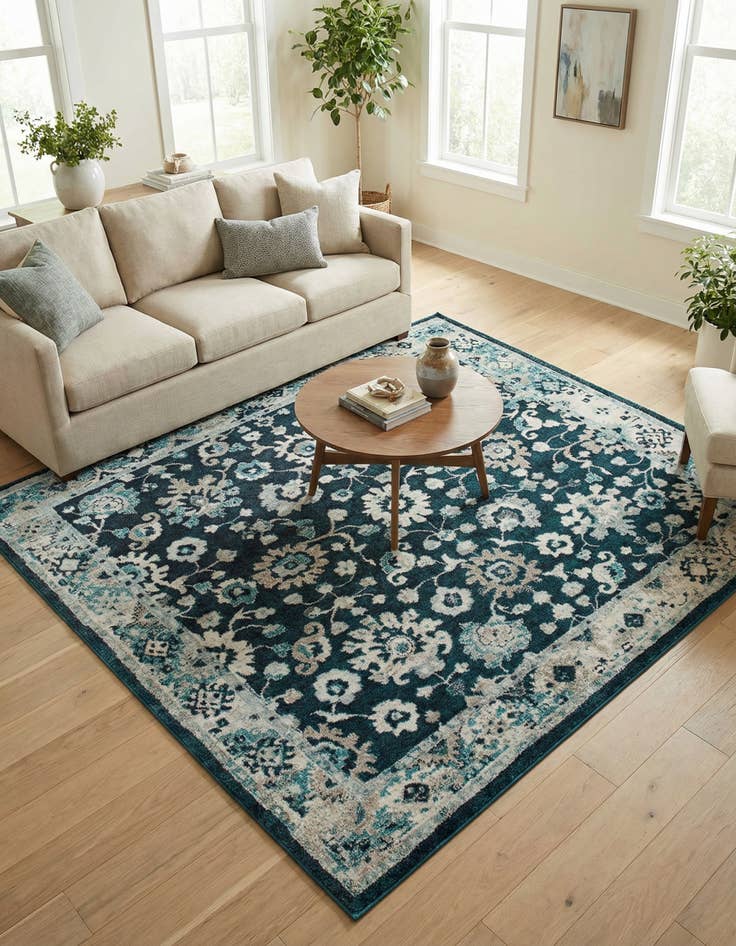 Detail image of 7' 10 x 7' 10 Madeline Square Rug