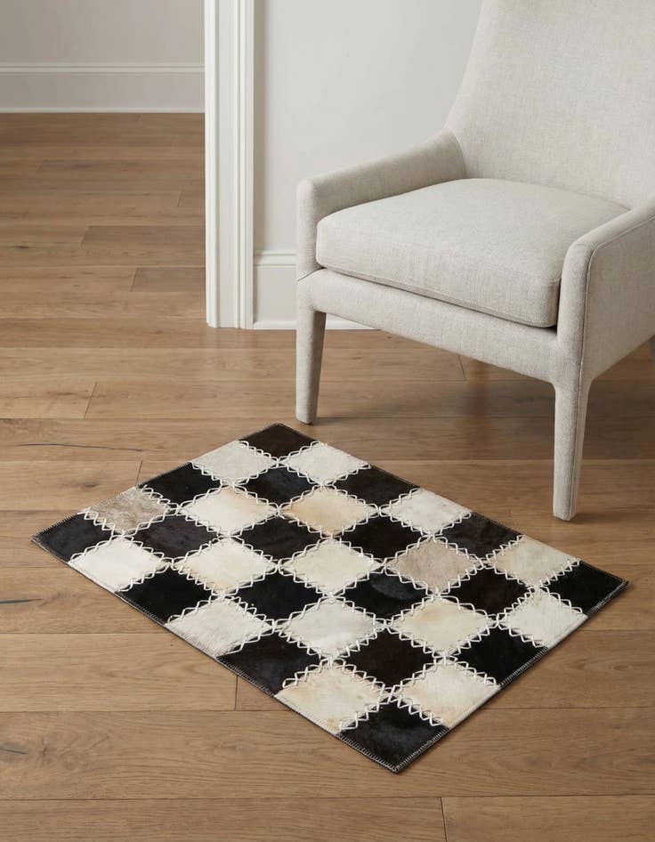 Detail image of 2' x 3' Cowhide Rug