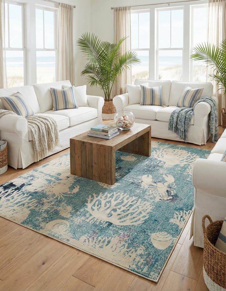8' x 10' Washable Amalfi Rug