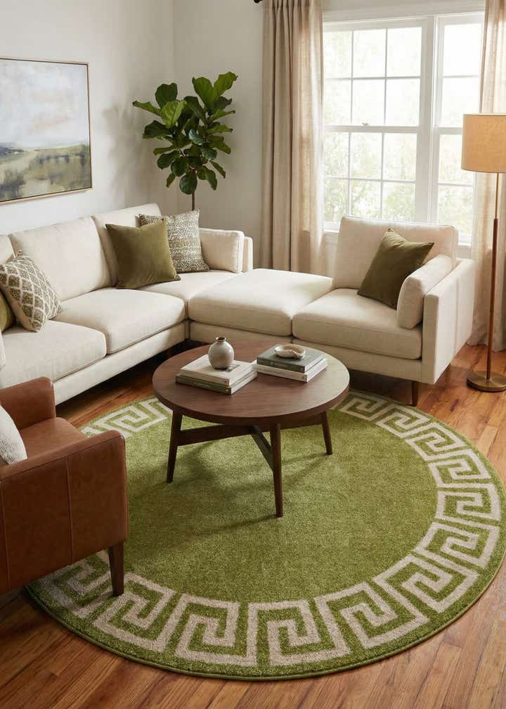 7' 10 x 7' 10 Hera Round Rug