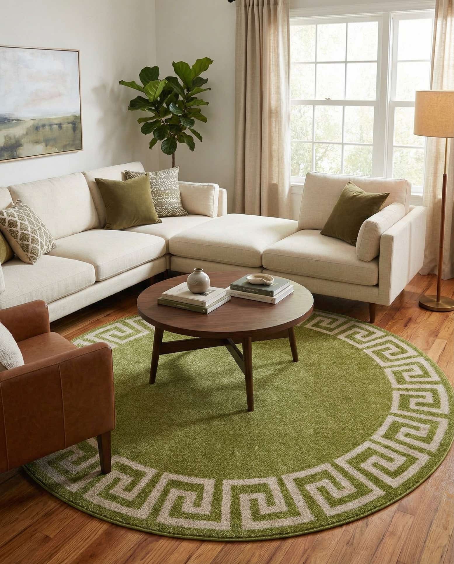 7' 10 x 7' 10 Hera Round Rug