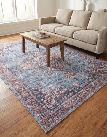 6' x 9' Washable Maahru Rug